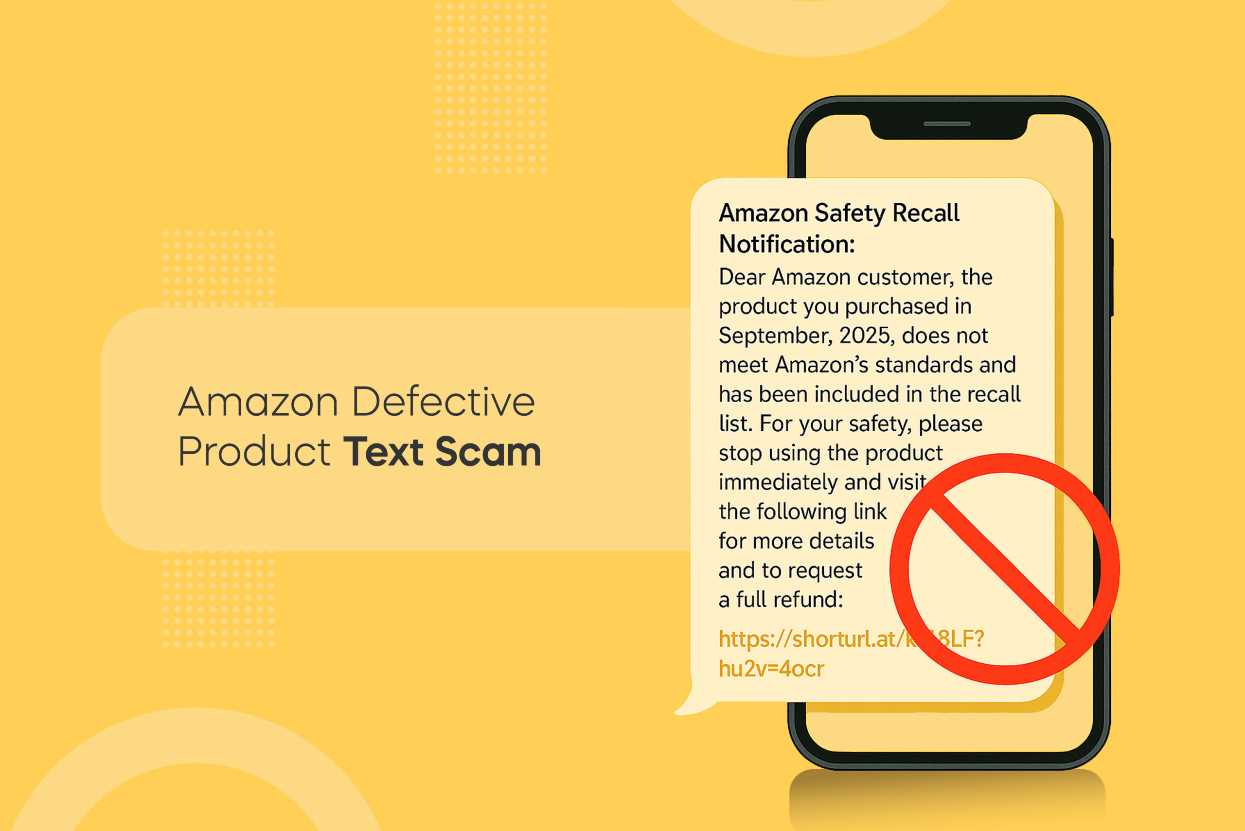 Amazon Defective Product Text Scam: How to Spot and Stop It